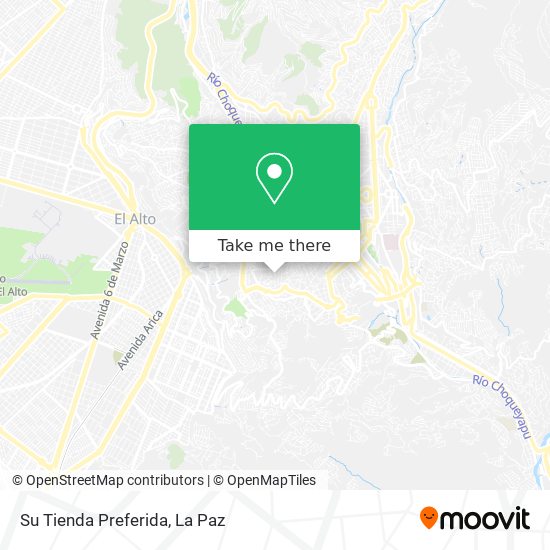 Su Tienda Preferida map