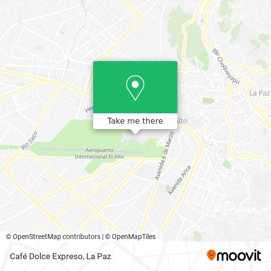 Café Dolce Expreso map