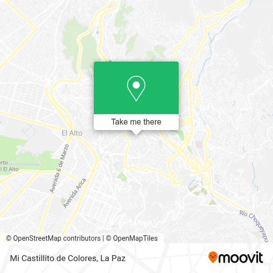 Mapa de Mi Castillito de Colores