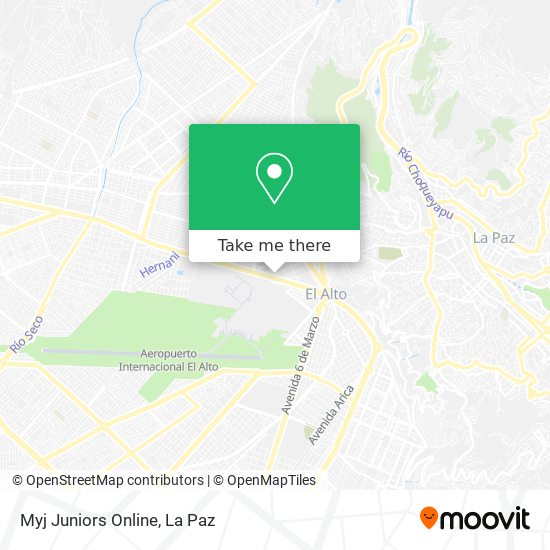 Myj Juniors Online map
