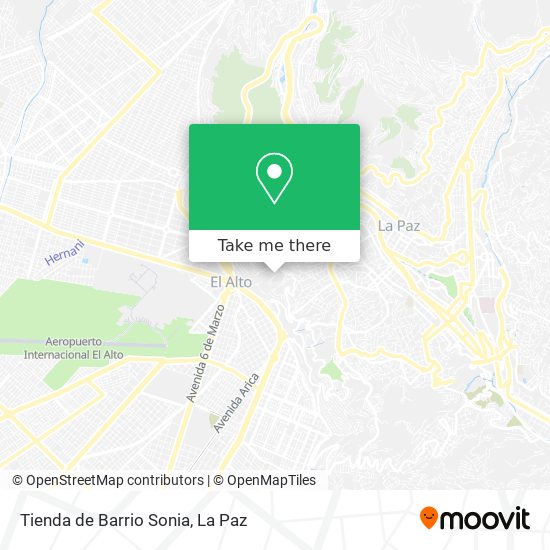 Tienda de Barrio Sonia map