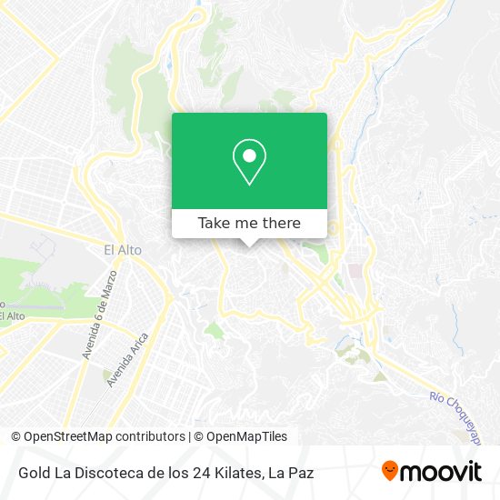 Gold La Discoteca de los 24 Kilates map