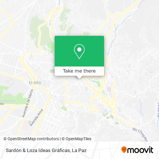 Sardón & Loza Ideas Gráficas map
