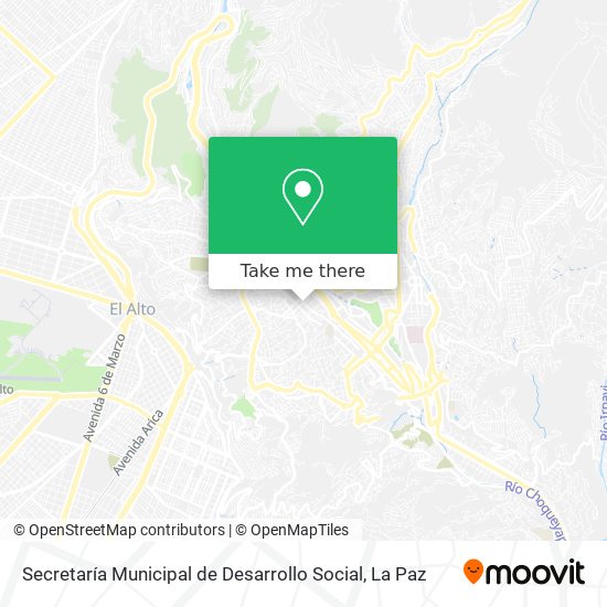 Secretaría Municipal de Desarrollo Social map