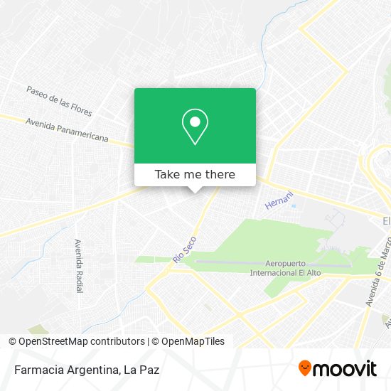 Farmacia Argentina map