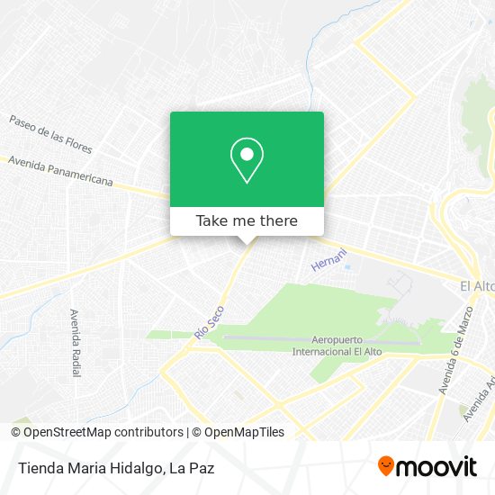 Tienda Maria Hidalgo map