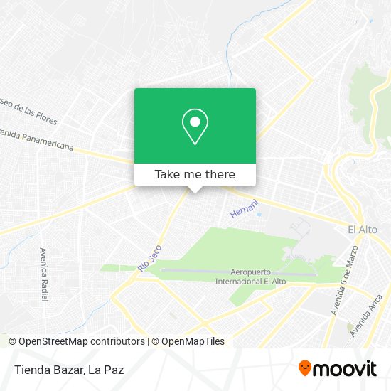 Tienda Bazar map