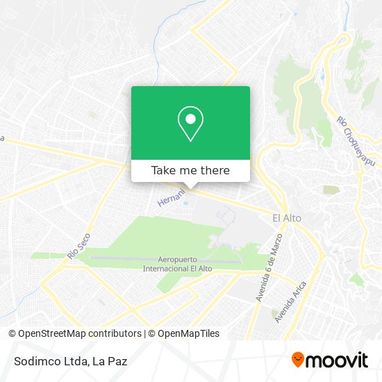 Sodimco Ltda map