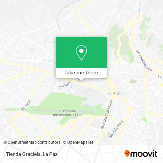 Tienda Graciela map