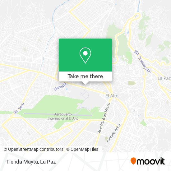 Tienda Mayta map