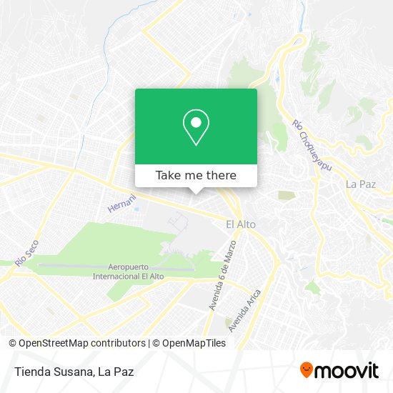 Mapa de Tienda Susana