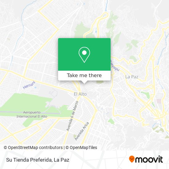 Su Tienda Preferida map