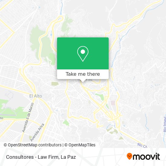 Consultores - Law Firm map