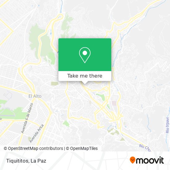 Tiquititos map