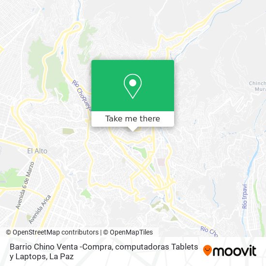 Barrio Chino Venta -Compra, computadoras Tablets y Laptops map