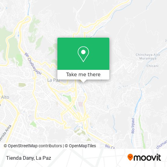 Mapa de Tienda Dany