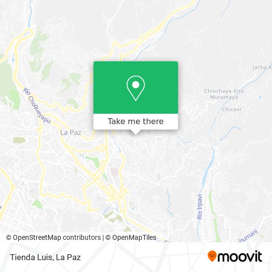 Tienda Luis map