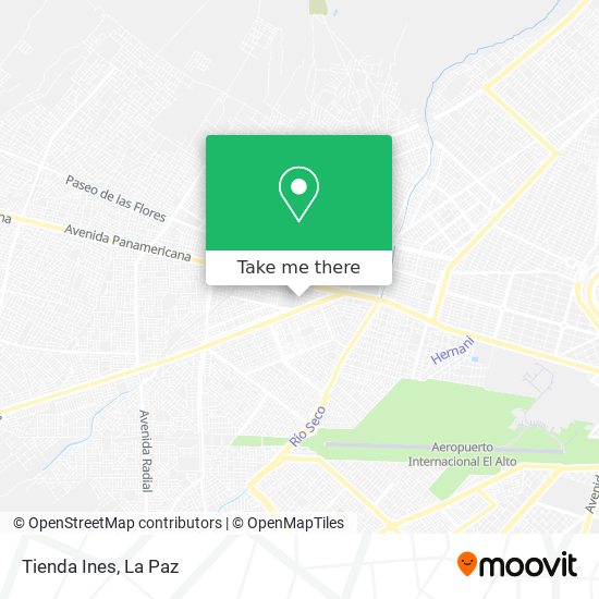 Tienda Ines map