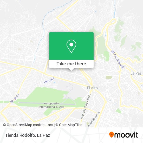 Tienda Rodolfo map