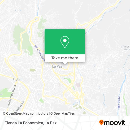 Tienda La Economica map