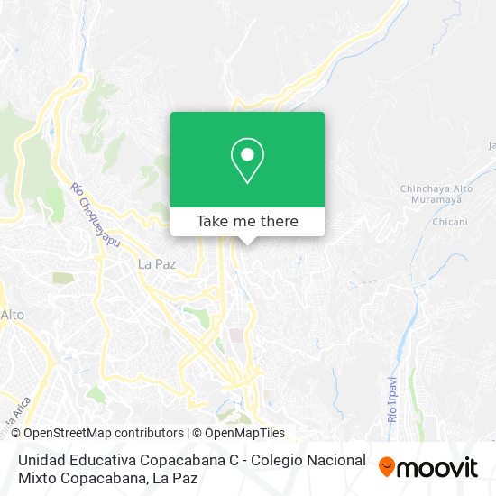 Unidad Educativa Copacabana C - Colegio Nacional Mixto Copacabana map