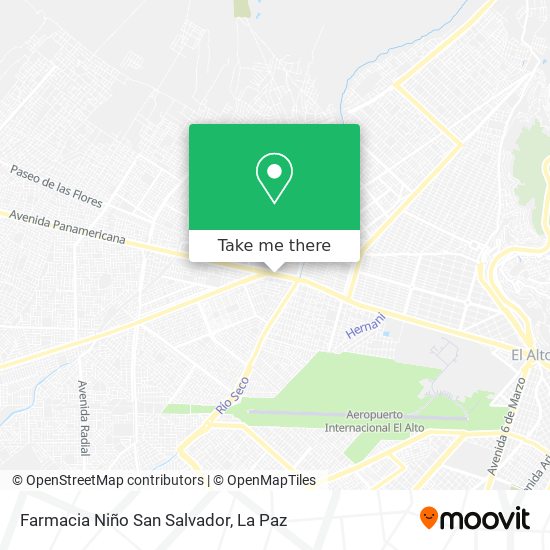 Farmacia Niño San Salvador map