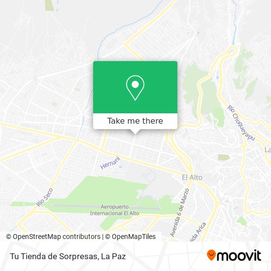 Tu Tienda de Sorpresas map