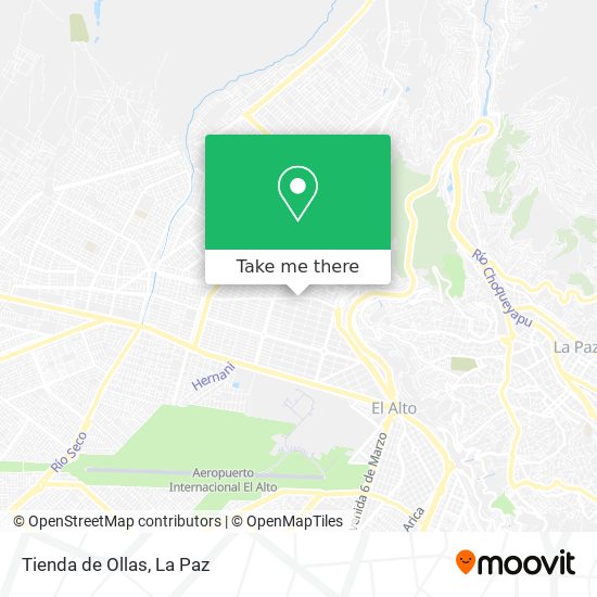 Tienda de Ollas map