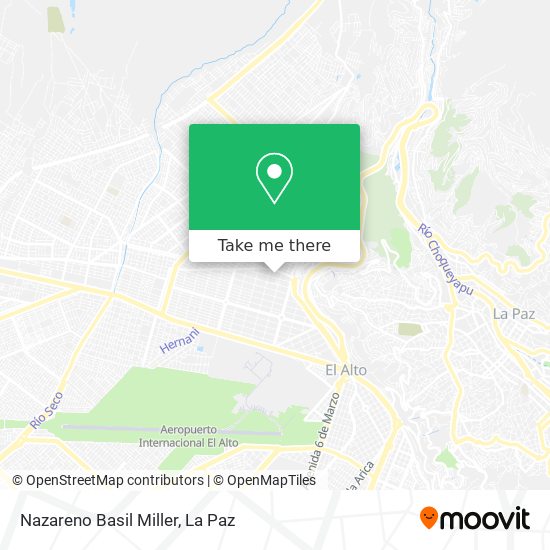 Nazareno Basil Miller map
