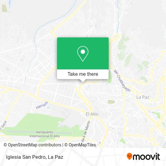 Mapa de Iglesia San Pedro