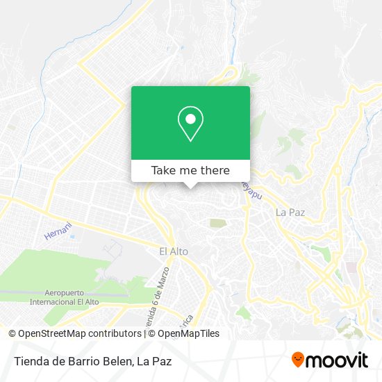 Mapa de Tienda de Barrio Belen