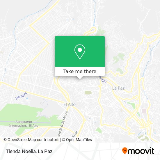 Tienda Noelia map