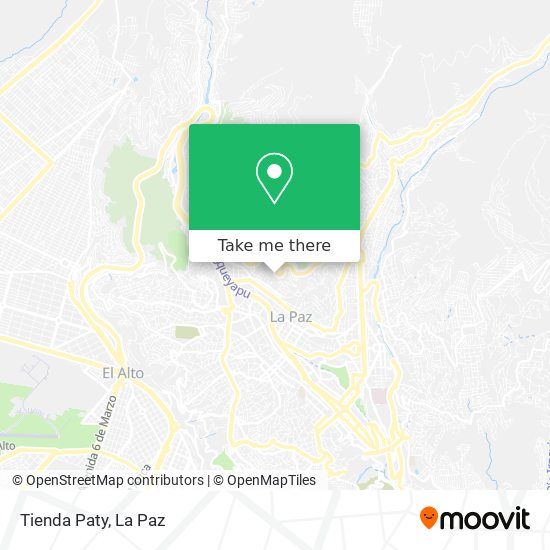 Tienda Paty map