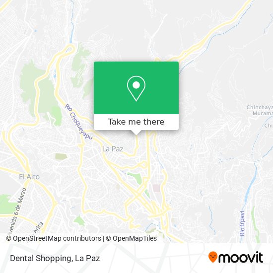 Mapa de Dental Shopping