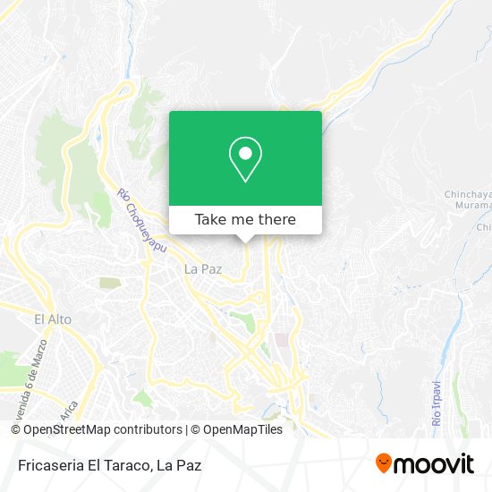 Fricaseria El Taraco map