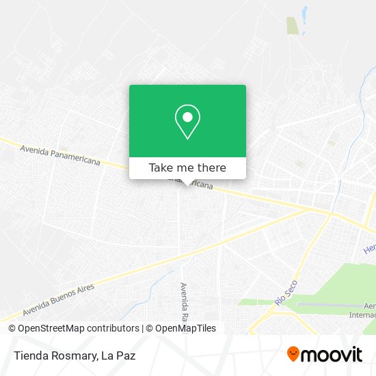 Tienda Rosmary map
