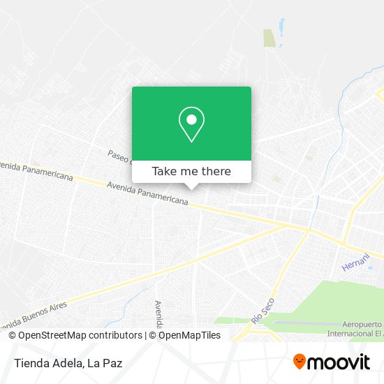 Tienda Adela map