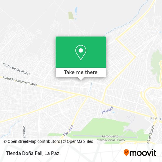 Mapa de Tienda Doña Feli