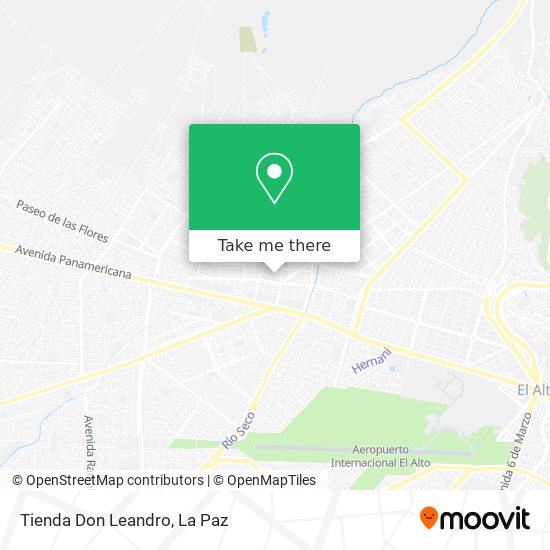 Tienda Don Leandro map