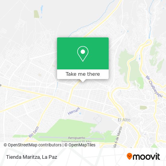 Tienda Maritza map