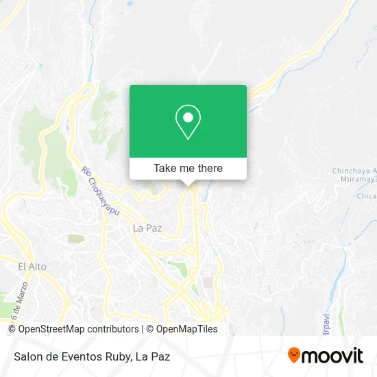 Salon de Eventos Ruby map