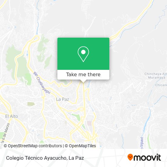 Colegio Técnico Ayacucho map