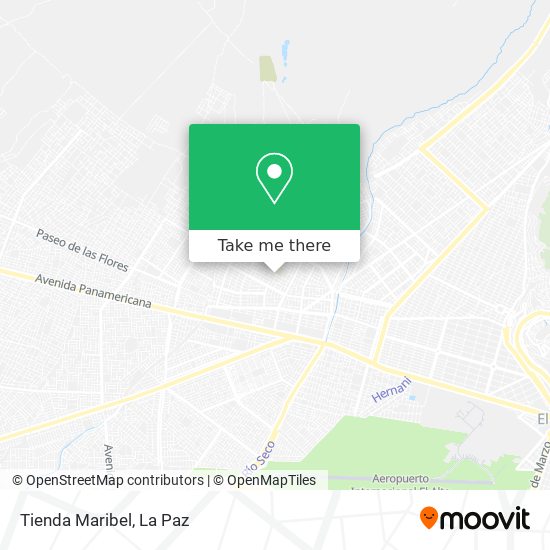 Tienda Maribel map