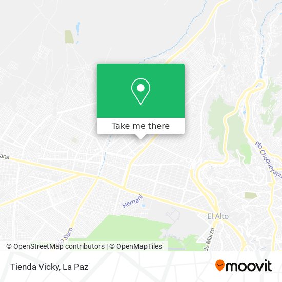 Mapa de Tienda Vicky