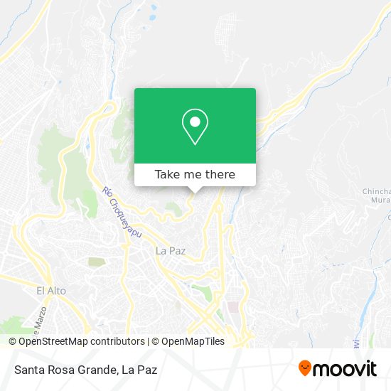 Santa Rosa Grande map
