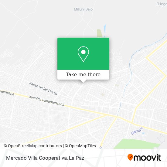 Mercado Villa Cooperativa map