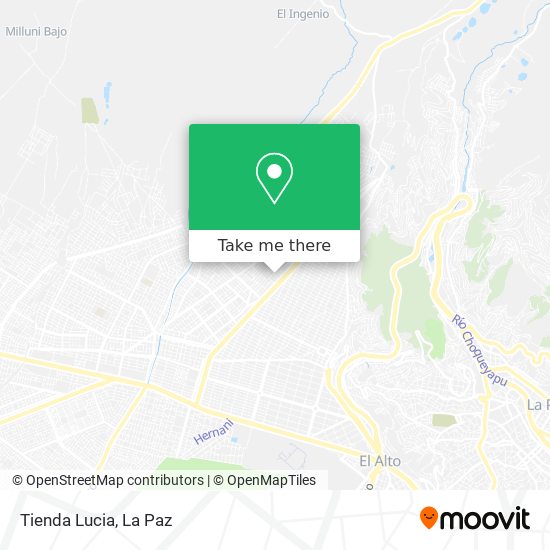 Tienda Lucia map