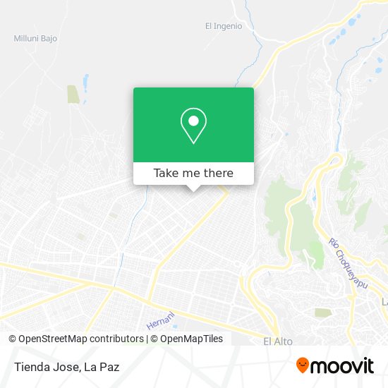 Tienda Jose map