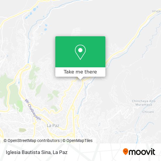 Iglesia Bautista Sina map