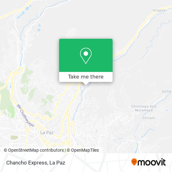 Chancho Express map